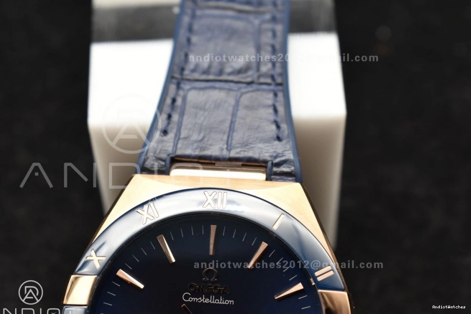 Blue Durable Gummy Best YG On Dial Edition Ceramic Clone 541 A8900 1:1 Blue Strap Constellation Blue Super VSF 0215